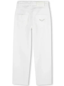 Kids ZADIG & VOLTAIRE KIDS Jeans with embroidery