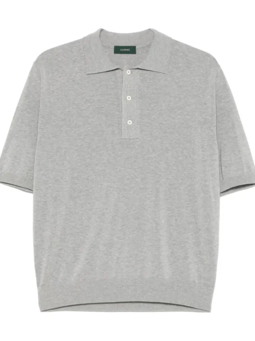 ZANONE Knitted polo shirt