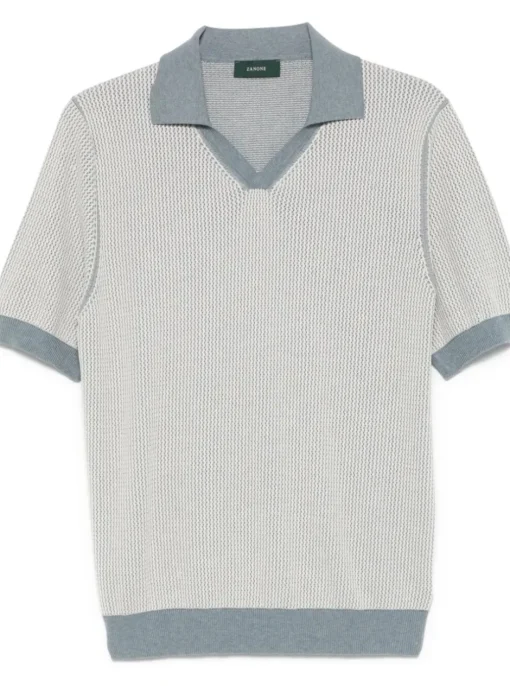 ZANONE Knitted polo shirt