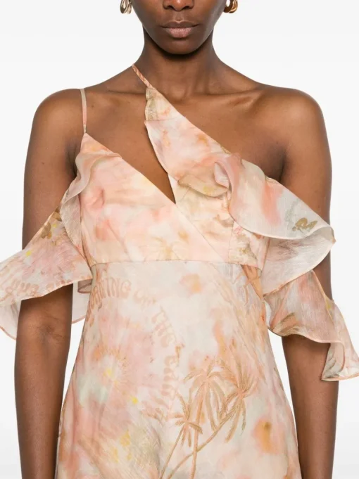 ZIMMERMANN Illuminate midi dress