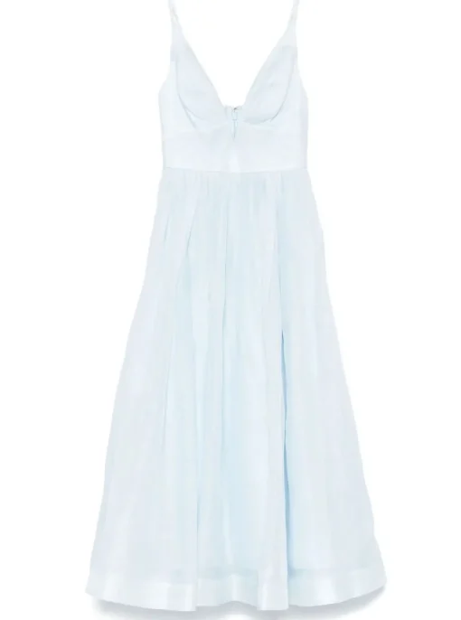 ZIMMERMANN Illuminate V-neck midi dress